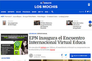 EPN inaugura el Encuentro Internacional Virtual Educa