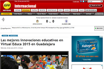 Las mejores innovaciones educativas en Virtual Educa 2015 en Guadalajara