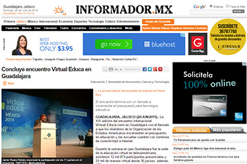 Concluye encuentro Virtual Educa en Guadalajara