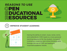 Reasons to use Open Education Resources