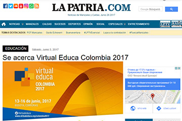 Se acerca Virtual Educa Colombia 2017