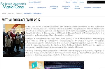 Virtual Educa Colombia 2017