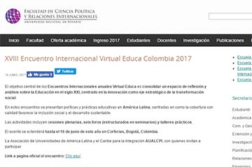 XVIII Encuentro Internacional Virtual Educa Colombia 2017
