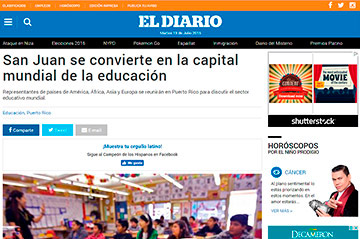San Juan se convierte en la capital mundial de la educación
