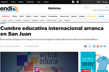 Cumbre educativa internacional arranca en San Juan