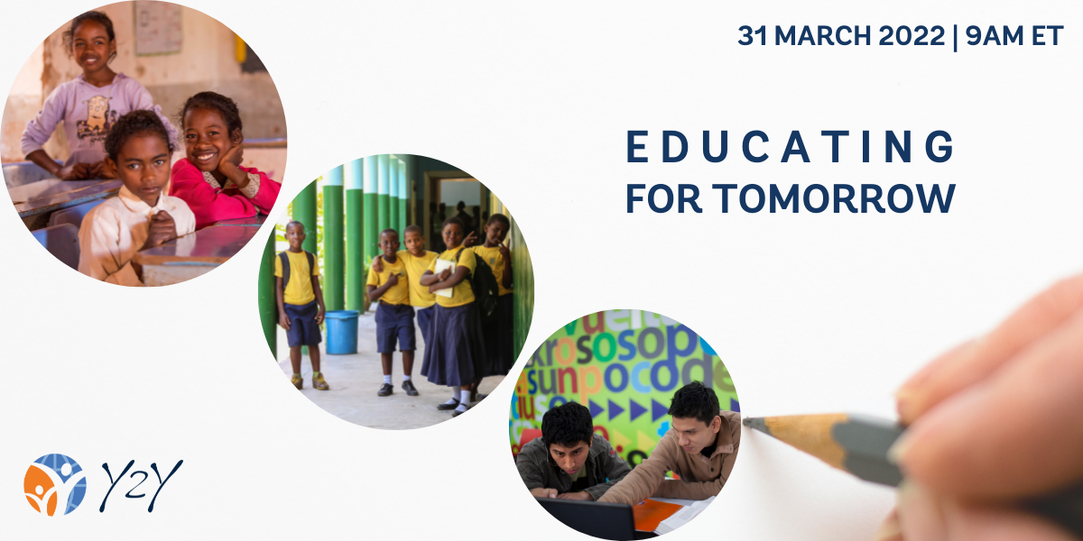 Educando para el mañana: Virtual Educa participa del evento online organizado por la comunidad Y2Y del Banco Mundial
