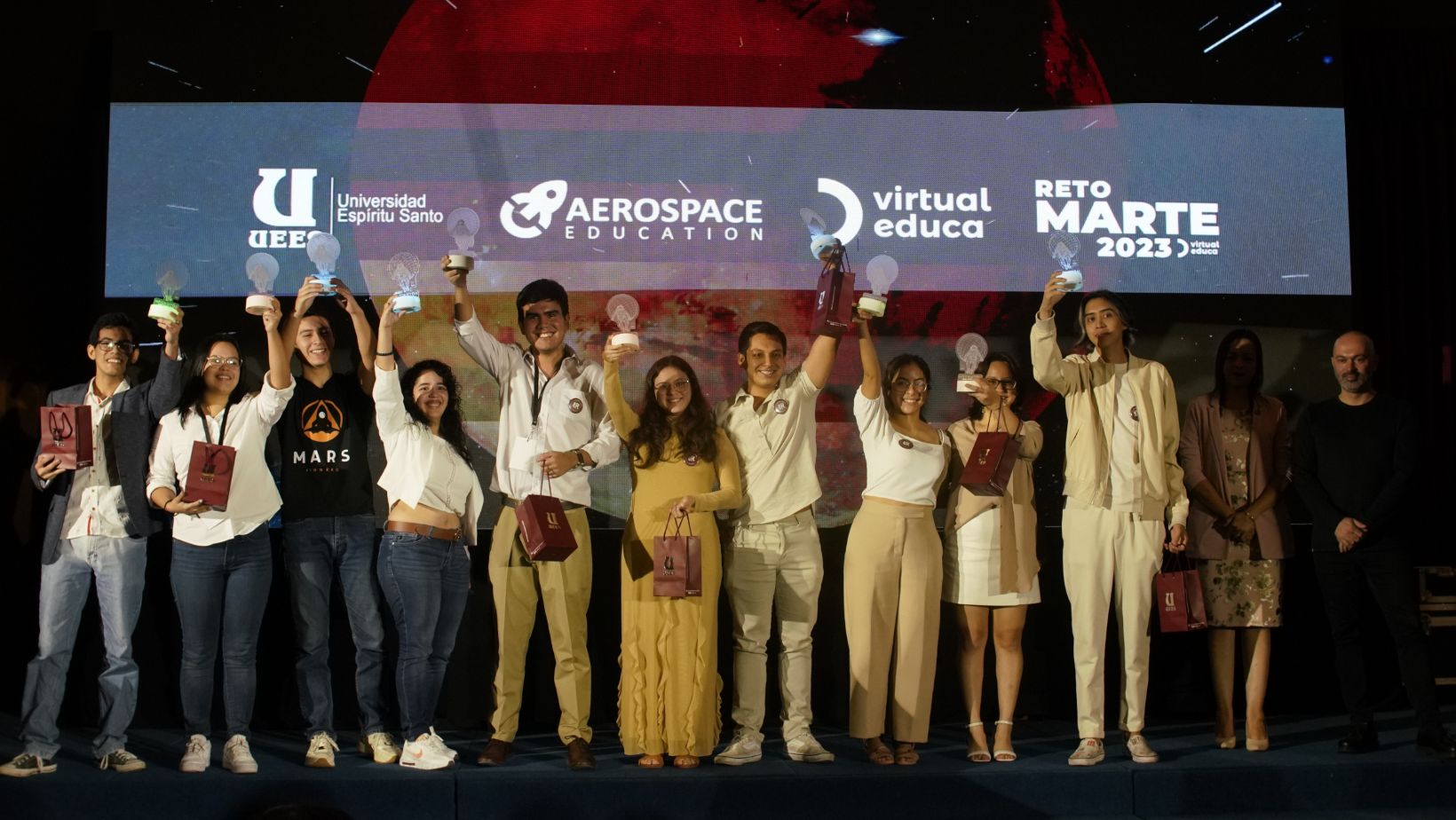 Reto Marte en Ecuador: hongos antirradiación fue el proyecto ganador del hackatón universitario a nivel país