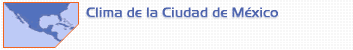 Clima de la Cd. de México